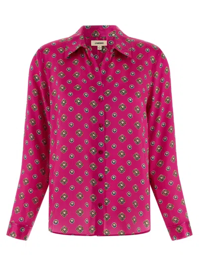 L'agence Tyler Shirt In Pink