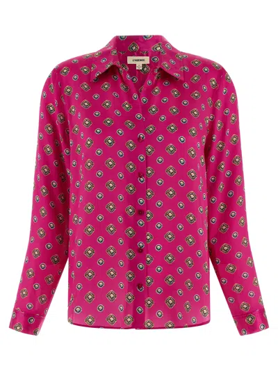 L'agence 'tyler' Shirt In Pink