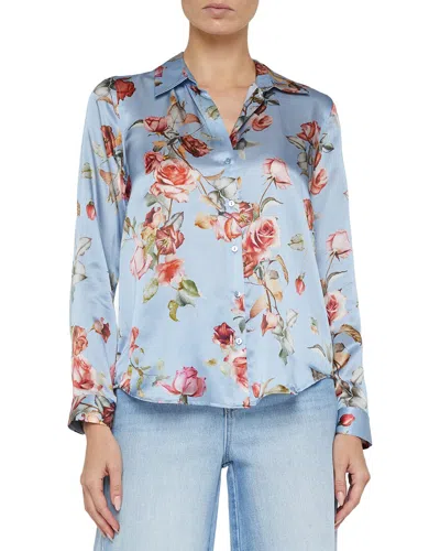 L'agence Tyler Silk Blouse