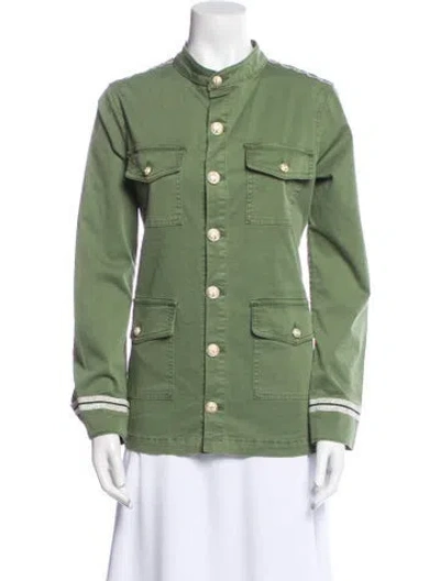 Pre-owned L'agence Utility Jacket In Green