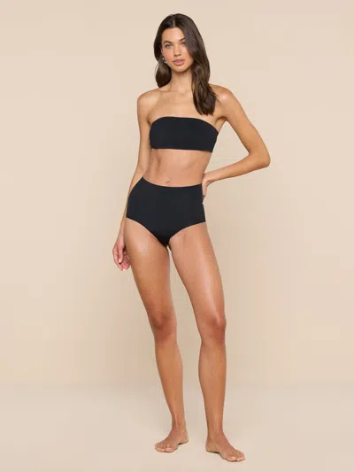 L'agence Velle Knit Panty In Black