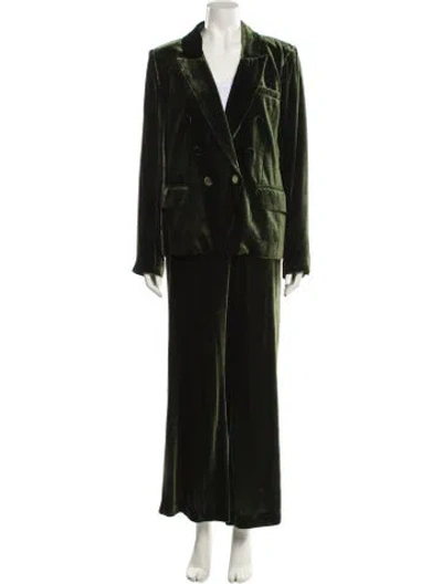 Pre-owned L'agence Velour Pantsuit