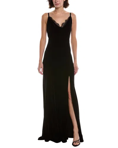 L'AGENCE L'AGENCE VENICE COWL SILK-BLEND GOWN