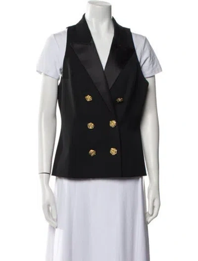 Pre-owned L'agence Vest In Black