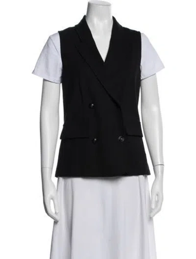Pre-owned L'agence Vest In Black