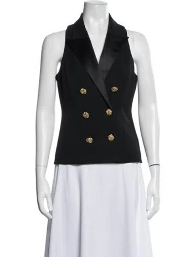 Pre-owned L'agence Vest In Black