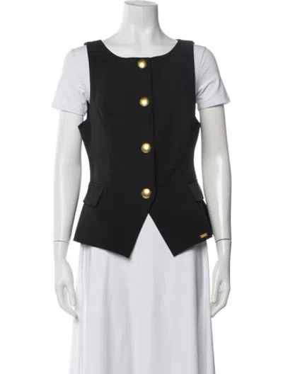 Pre-owned L'agence Vest In Black