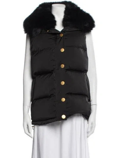 Pre-owned L'agence Vest W/ Tags In Black