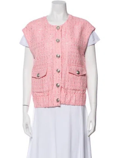 Pre-owned L'agence Vest W/ Tags In Pink