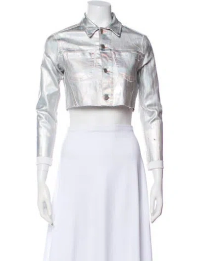 Pre-owned L'agence Vest In White