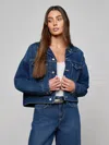 L'agence Vianney Jean Jacket In Blue