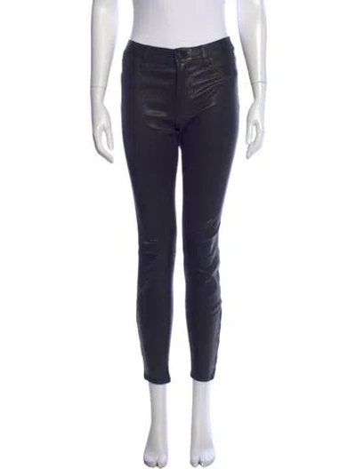 Pre-owned L'agence Vintage Skinny Leg Pants In Blue
