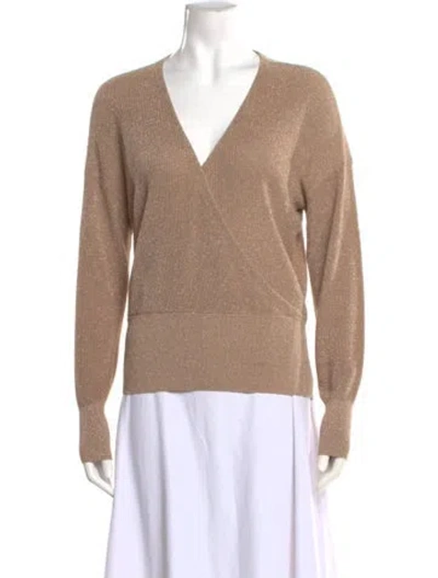 Pre-owned L'agence V-neck Sweater