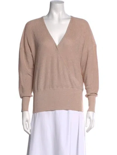 Pre-owned L'agence V-neck Sweater