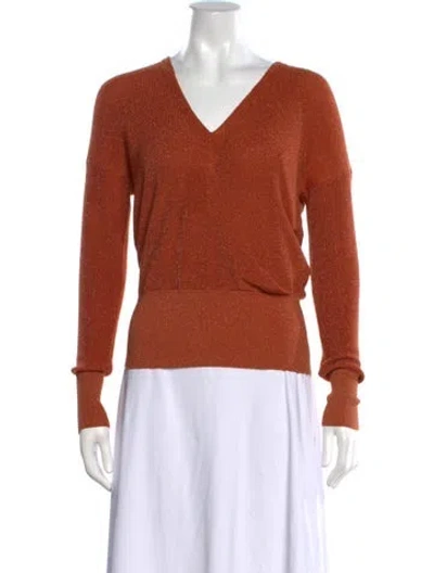 Pre-owned L'agence V-neck Sweater