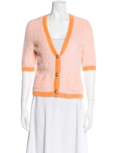 Pre-owned L'agence V-neck Sweater In Multi