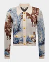 L'agence Western Toile Osiris Jacquard Cardigan