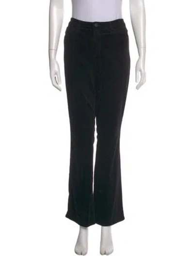 Pre-owned L'agence Wide Leg Pants In Black