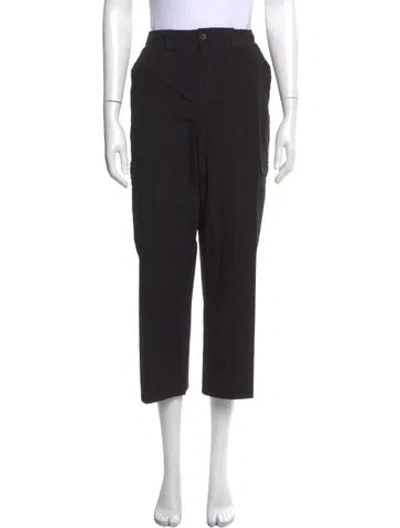 Pre-owned L'agence Wide Leg Pants In Black
