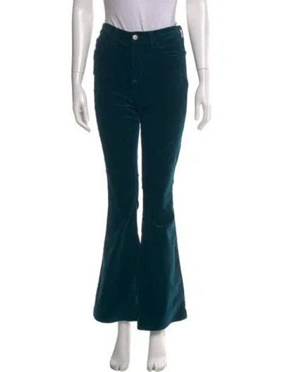 Pre-owned L'agence Wide Leg Pants In Blue