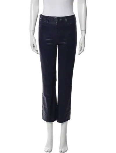 Pre-owned L'agence Wide Leg Pants In Blue