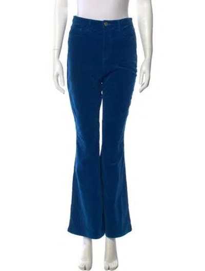 Pre-owned L'agence Wide Leg Pants In Blue