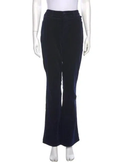 Pre-owned L'agence Wide Leg Pants In Blue