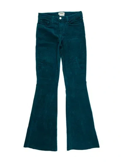 Pre-owned L'agence Wide Leg Pants In Blue
