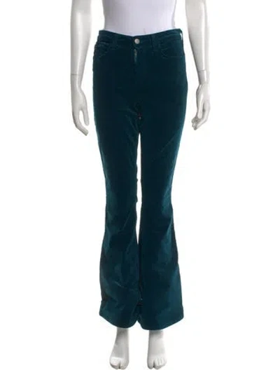 Pre-owned L'agence Wide Leg Pants In Blue