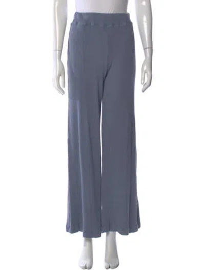 Pre-owned L'agence Wide Leg Pants In Blue