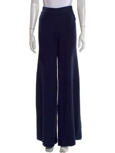 Pre-owned L'agence Wide Leg Pants In Blue