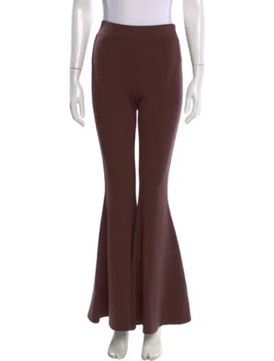Pre-owned L'agence Wide Leg Pants In Brown