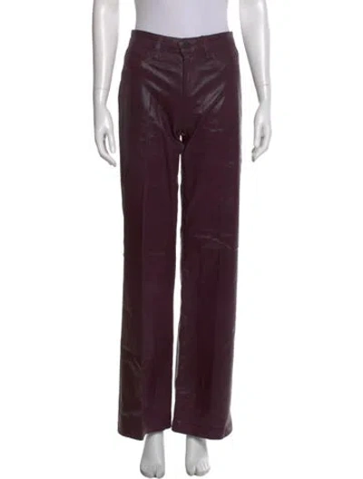Pre-owned L'agence Wide Leg Pants In Multi