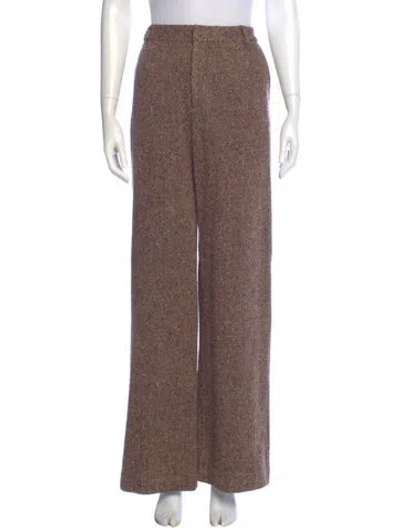 Pre-owned L'agence Wide Leg Pants In Multi