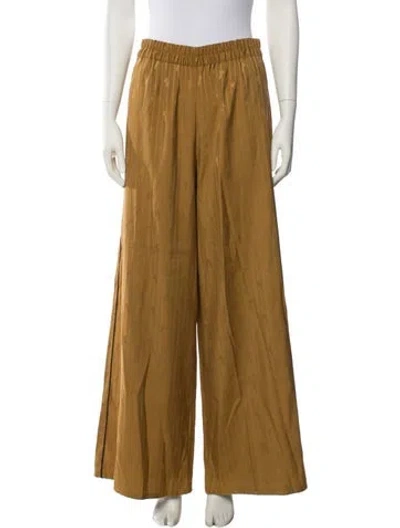 Pre-owned L'agence Wide Leg Pants In Neutral