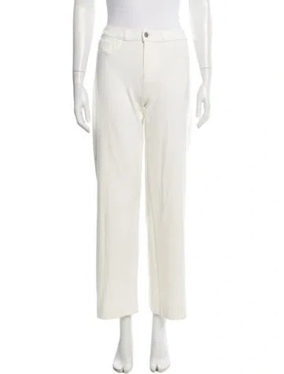 Pre-owned L'agence Wide Leg Pants In Neutral