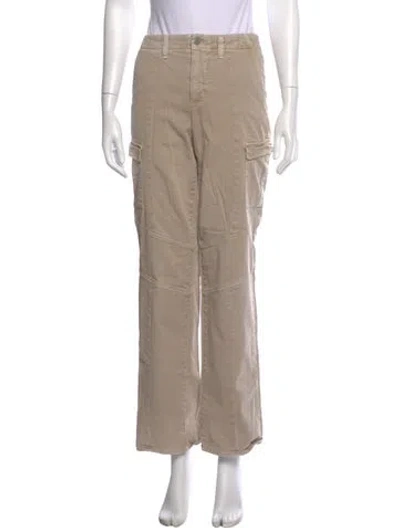 Pre-owned L'agence Wide Leg Pants In Neutral