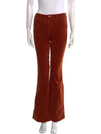 Pre-owned L'agence Wide Leg Pants In Orange