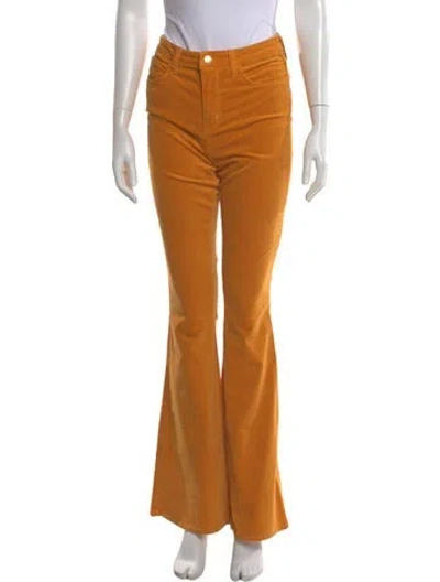 Pre-owned L'agence Wide Leg Pants In Orange