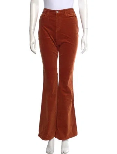 Pre-owned L'agence Wide Leg Pants In Orange