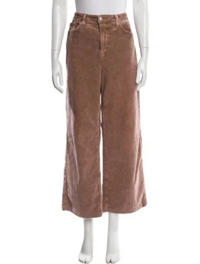 Pre-owned L'agence Wide Leg Pants In Pink