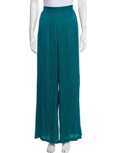 Pre-owned L'agence Wide Leg Pants W/ Tags In Blue