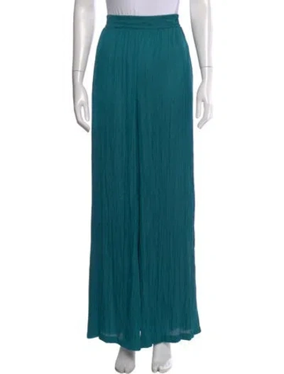Pre-owned L'agence Wide Leg Pants W/ Tags In Blue
