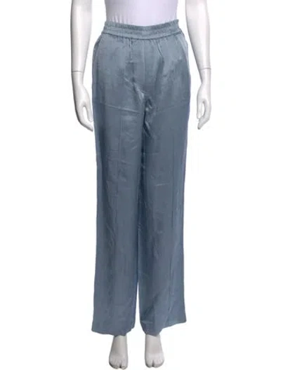 Pre-owned L'agence Wide Leg Pants W/ Tags In Blue