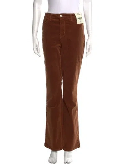 Pre-owned L'agence Wide Leg Pants W/ Tags In Brown