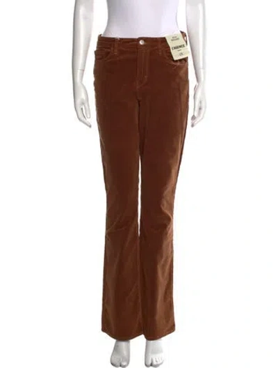 Pre-owned L'agence Wide Leg Pants W/ Tags In Brown