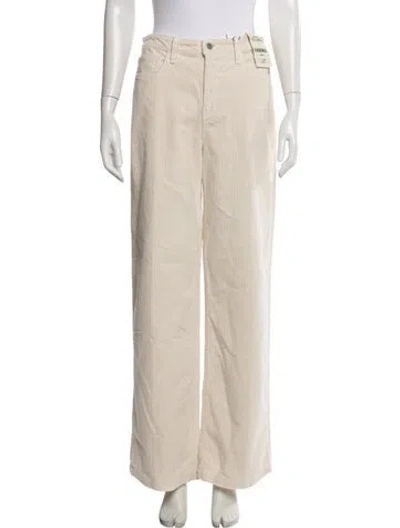 Pre-owned L'agence Wide Leg Pants W/ Tags In Neutral