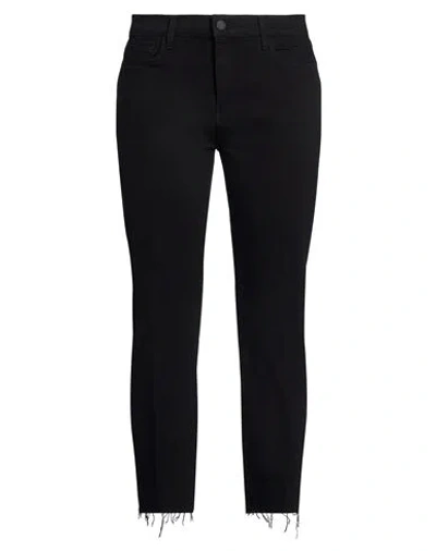 L'agence Woman Pants Black Size 28 Cotton, Polyester, Elastane