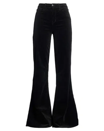 L'agence Woman Pants Black Size 30 Cotton, Rayon, Elastane