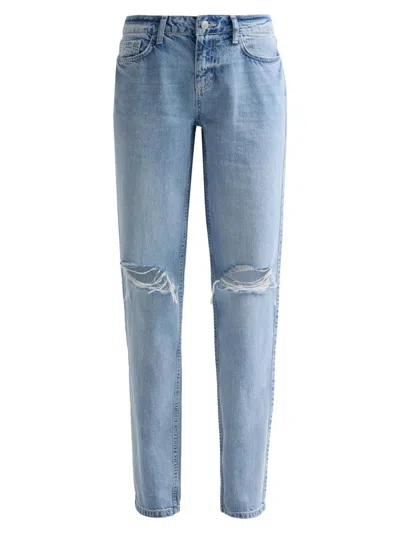 L'agence Women's Ashby Slouch Straight-leg Jeans In Blue